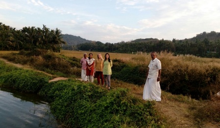 Kerala Team in the field with Farmers, Kerala, India, January 2018. 