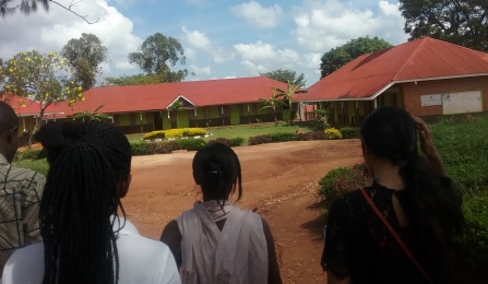Carl and Nabila in Uganda, March 2017. 