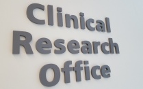 Sign of Clinical Research Office. 