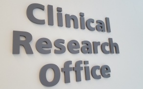 Sign of Clinical Research Office. 