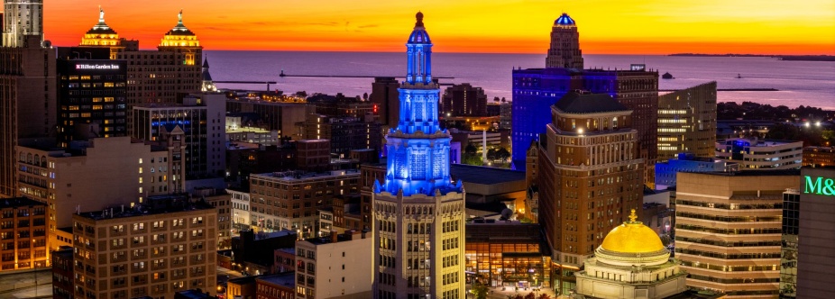 Buffalo skyline. 