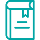 book icon. 