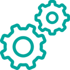 gears icon. 