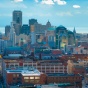 Image of Buffalo skyline. 