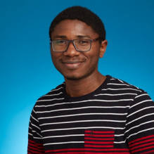 Image of person smiling. 