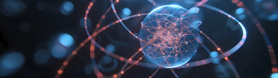 particle physics - subatomic, forces, matter, universe, space, quantum concept. 