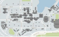 UB North Campus Map. 