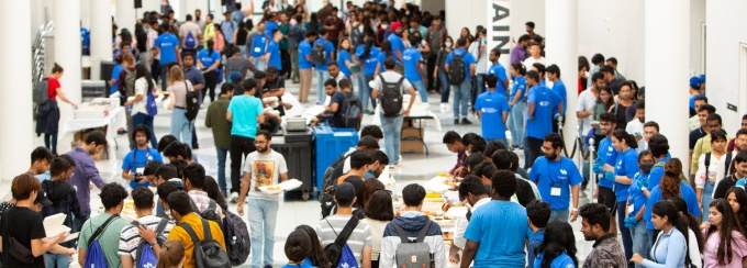 International Student Welcome Reception. 