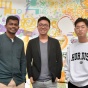 Picture of 3 UB students. 