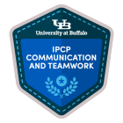 Communication and teamwork badge. 