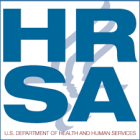 HRSA Health Resources & Services Administration Logo. 