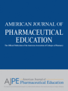 Cover of the American Journal of Pharmaceutical Education. 