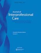 Cover of the Journal of Interprofessional Care. 