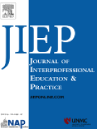 Cover of the Journal of Interprofessional Education & Practice. 