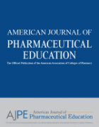 Cover of the American Journal of Pharmaceutical Education. 