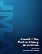 Cover of the Journal of the Medical Library Association. 