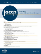 Cover of Journal of the American College of Clinical Pharmacy. 