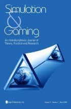 Cover of Simulation & Gaming journal. 