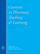 Cover of Currents in Pharmacy Teaching and Learning journal. 