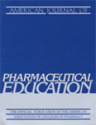 Cover of the American Journal of Pharmaceutical Education. 