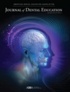Cover of Journal of Dental Education. 