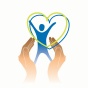 IPCC Logo: Hands holding heart. 