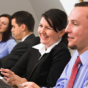 People in a professional development workshop. 