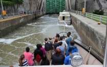 NSTI visiting the Erie Canal Locks. 