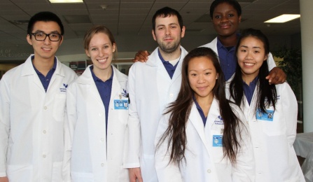 Group of Nursing students. 