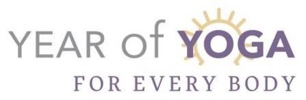 year fire yoga logo. 