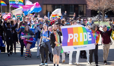 UB Pride Parade. 