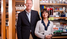(from left to right) Lawrence Wrabetz, MD and Laura Feltri, MD. 