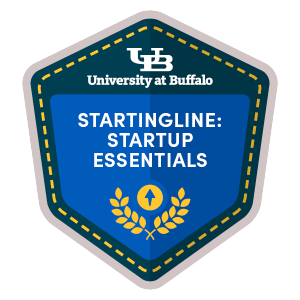Startingline digital badge. 