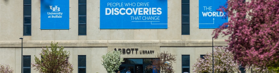 Abbot Library at the University at Buffalo South Campus. 