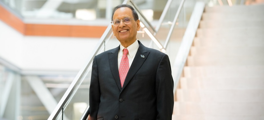 UB President Satish K. Tripathi. 