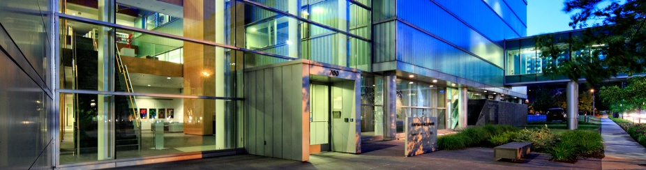 exterior view of UB-HWI building. 