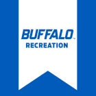 banner icon with Buffalo+Recreation stacked lock-up overlaying it. 