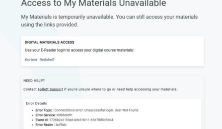 image indicating that access to materials is unavailable. 