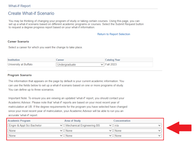 Zoom image: Arrow pointing to Advisors at top of page; list of advisors; arrow pointing to schedule an appointment visit Navigate