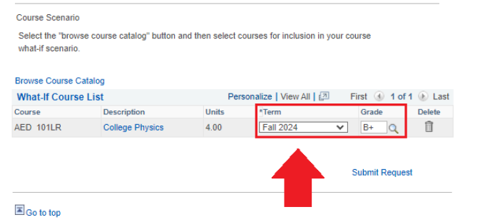 Zoom image: Arrow pointing to Advisors at top of page; list of advisors; arrow pointing to schedule an appointment visit Navigate