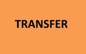 Transfer card for lab animals. 