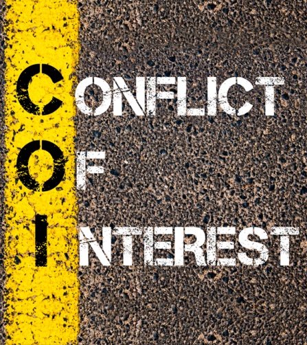 conflict of interest. 