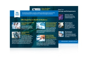 Health and Medicine Flyer. 