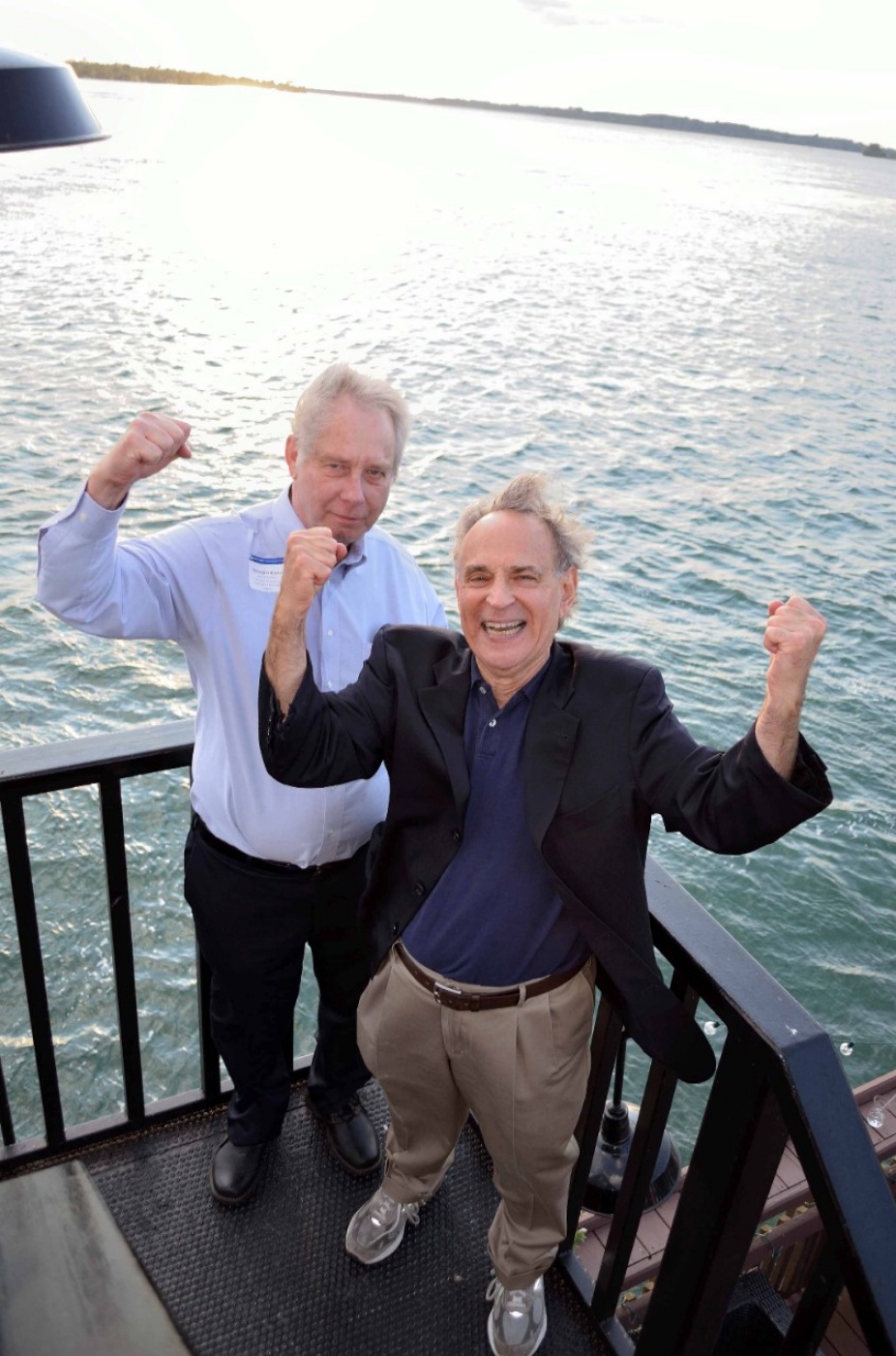 The Romanell Conference on Bioethics and the Philosophy of Medicine recently featured keynotes by Jerome Wakefield and Christopher Boorse, pictured above on Buffalo's Niagara River shore, with Canada's shore on the horizon. 