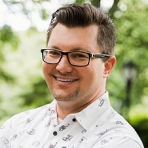 Portrait of Travis Timmerman. 