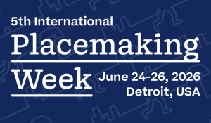 Logo for 5th International Placemaking Week. 