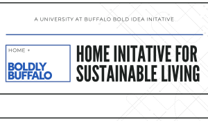 Title slide for a HOME Initiative for sustainable living presentation. 