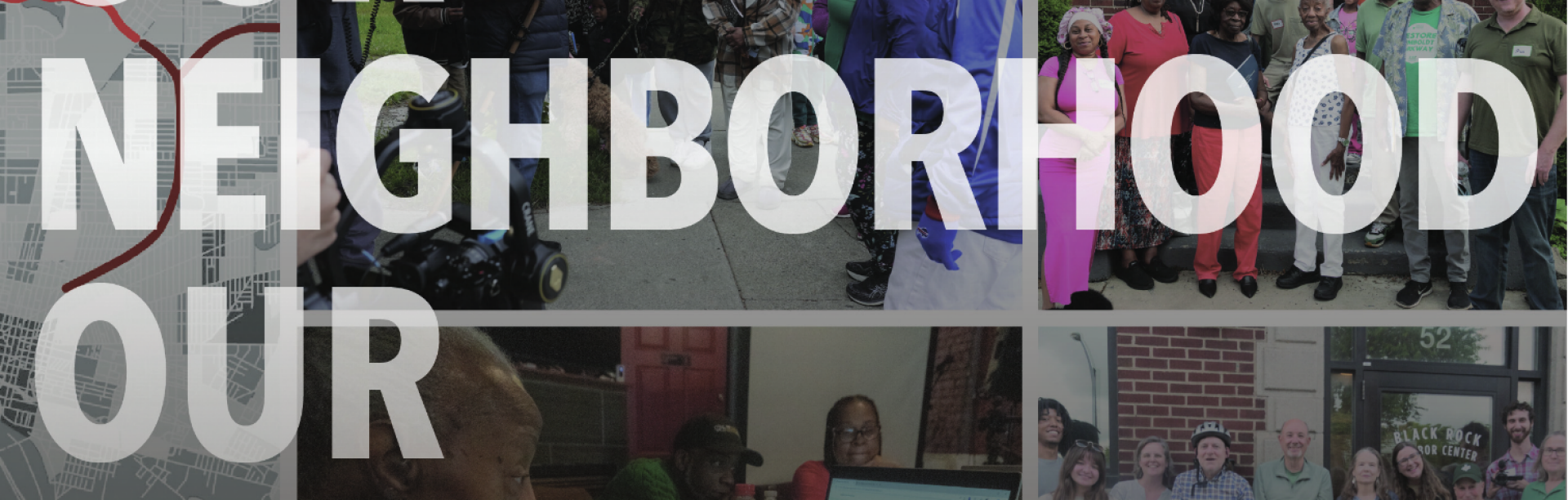 Screenshot of Corridors of Community Learning Website. 