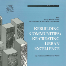 Cover of Urban Excellence 1993 Book. 