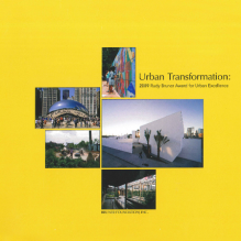 Cover of Urban Excellence 2009 Book. 